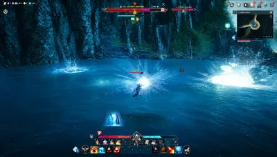 Aion 2 gathering node and world boss markers shown with ore and herb filters